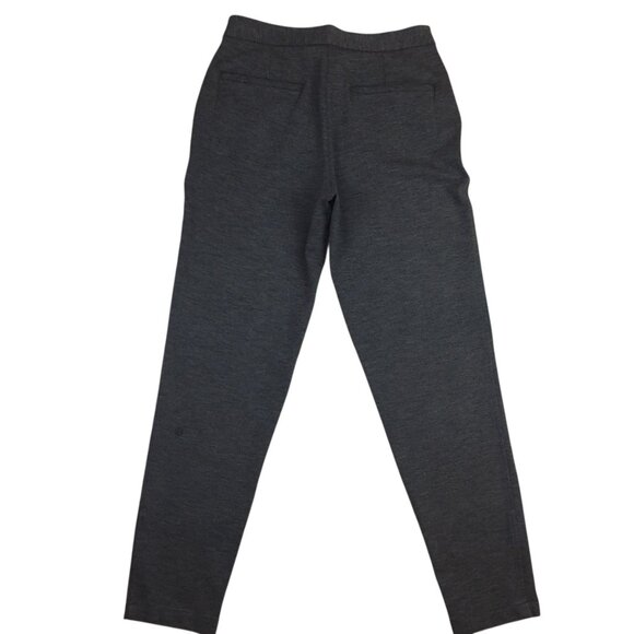 Lululemon City Trek Slim Fit Charcoal Gray Trousers Size 6 Stretchy Fabric - Picture 7 of 11